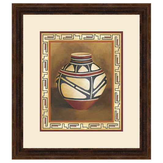 Southwest Pottery I Framed Print