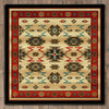 Fiery Gorge Canyon Rug - 8 Ft. Square