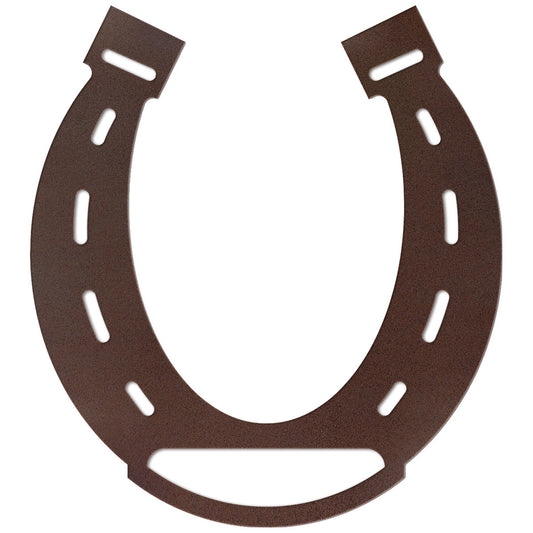 Lucky Horseshoe Metal Wall Art