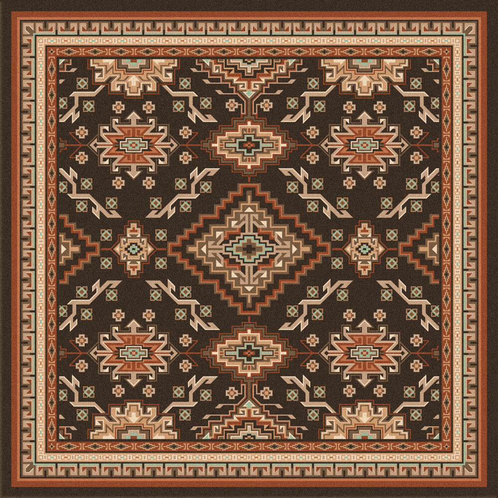 Teton Lodge Rug - 8 Ft. Square