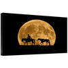 Full Moon Ride Gallery Wrapped Canvas