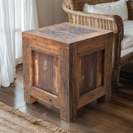 Voyager Reclaimed Wood End Table