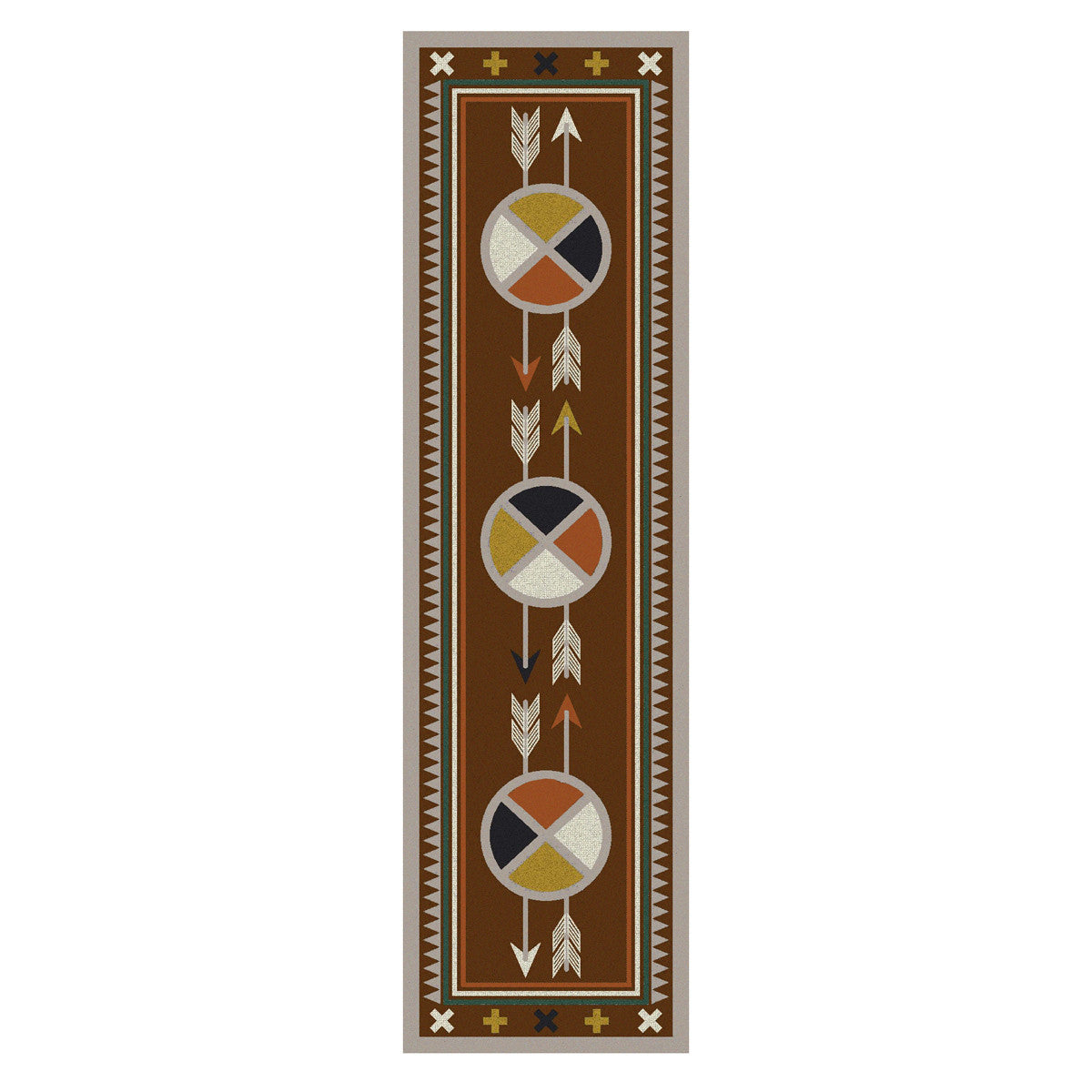 Muroc Arrows Rug - 2 x 8