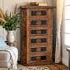 Texas Star Cowhide 6-Drawer Chest