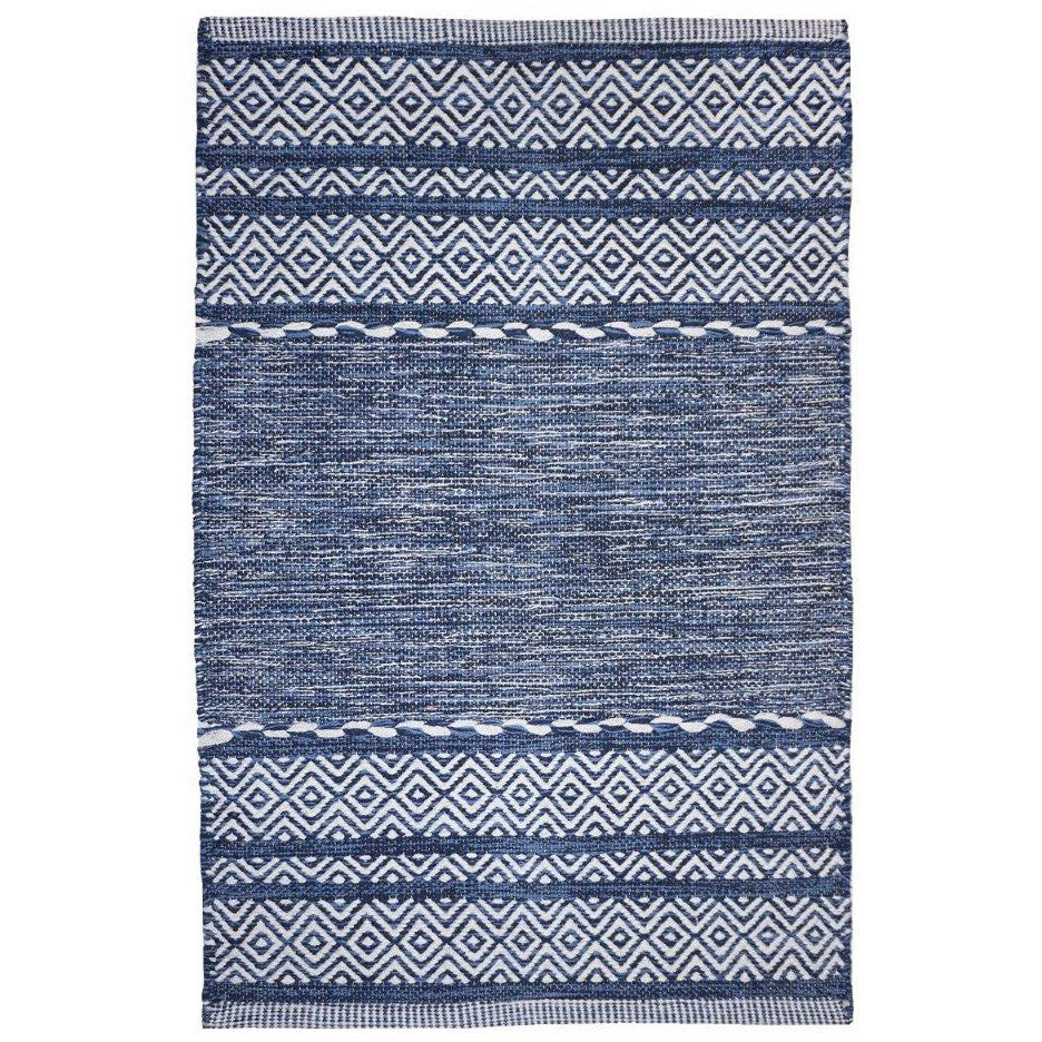 Denim Diamonds Rug - 2 x 6