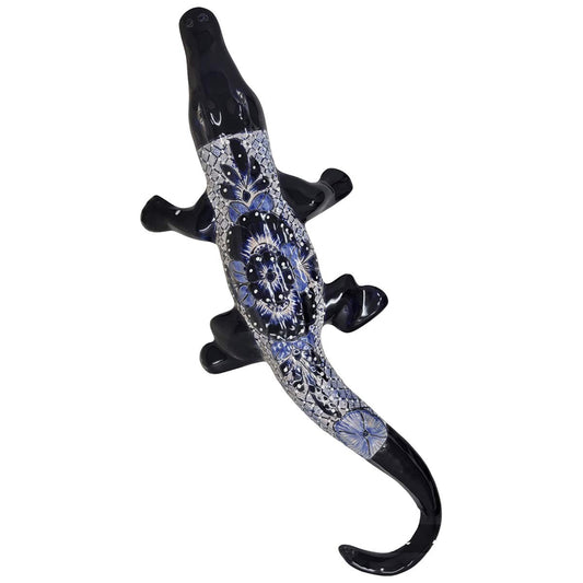 Blue Skies Crocodile Wall Art