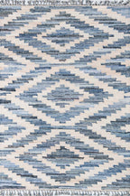 Blue Sky Geometric Rug - 2 x 3