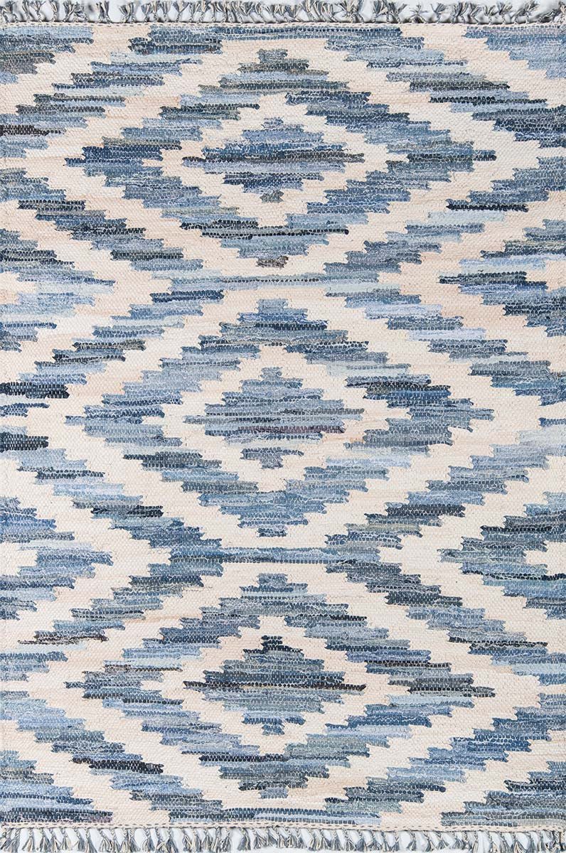 Blue Sky Geometric Rug - 2 x 3