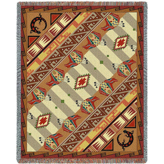 Western Slant Shadows Blanket