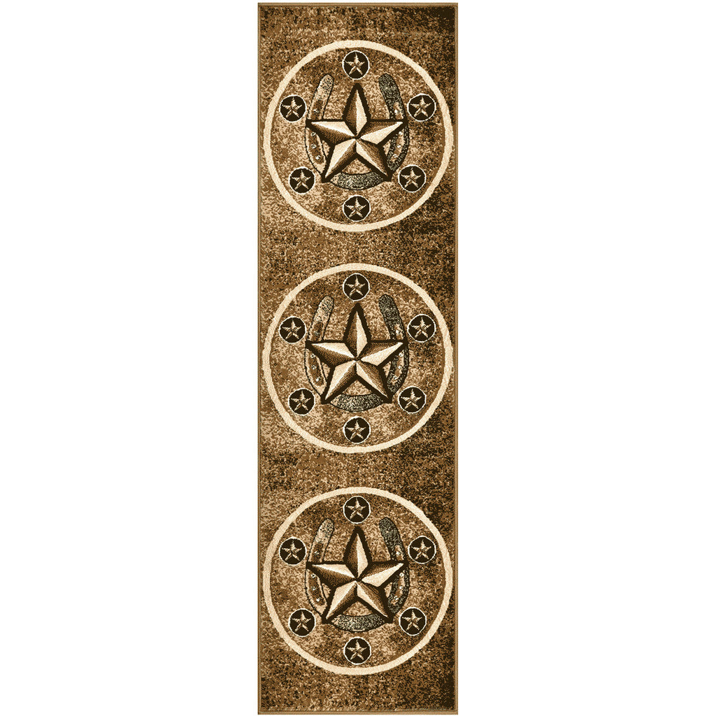 Lonestar Ranch Wheat Rug - 2 x 7