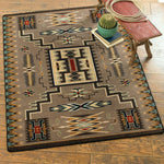 Vision Catcher Turquoise Rug - 4 x 5