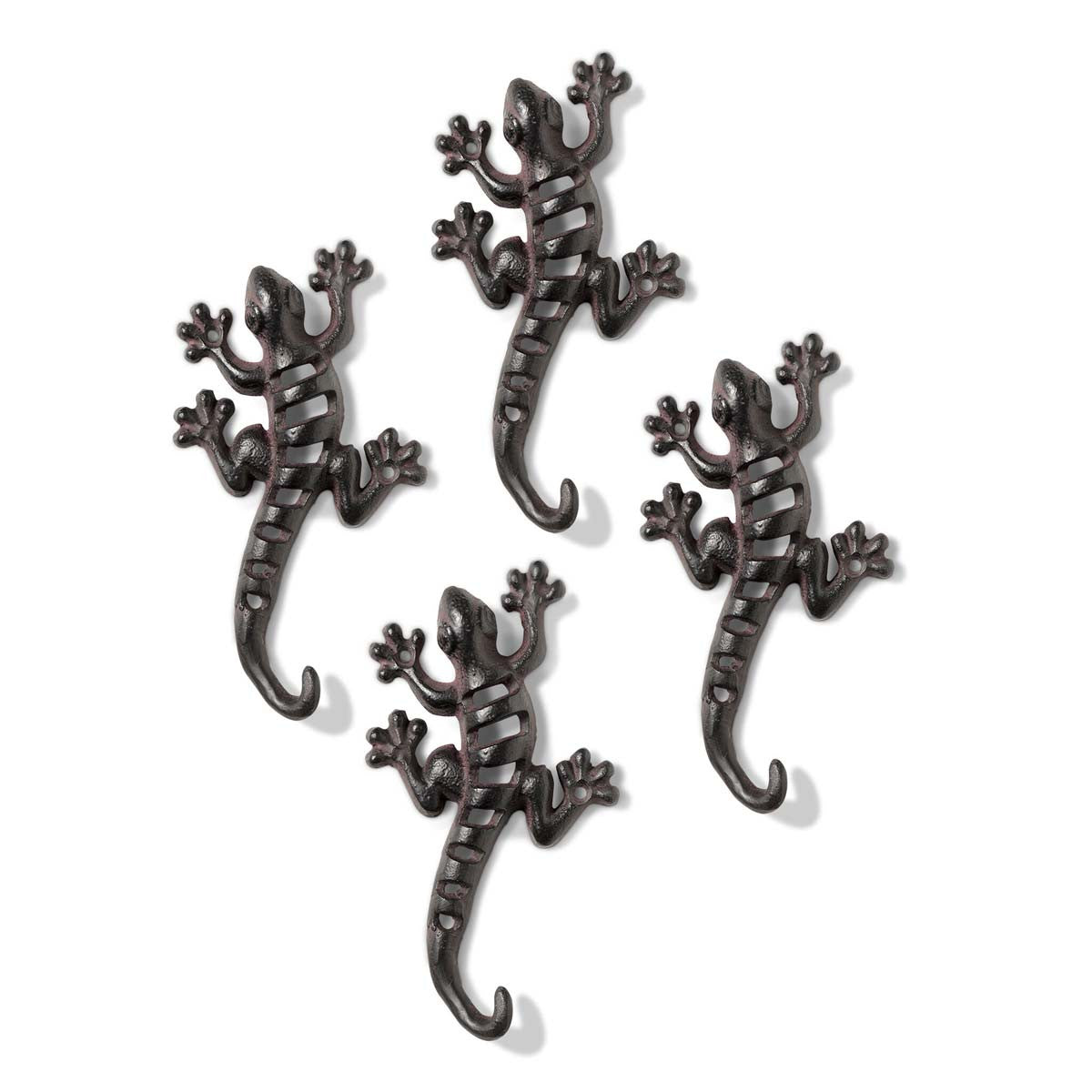 Adventure Gecko Wall Hooks - Set of 4