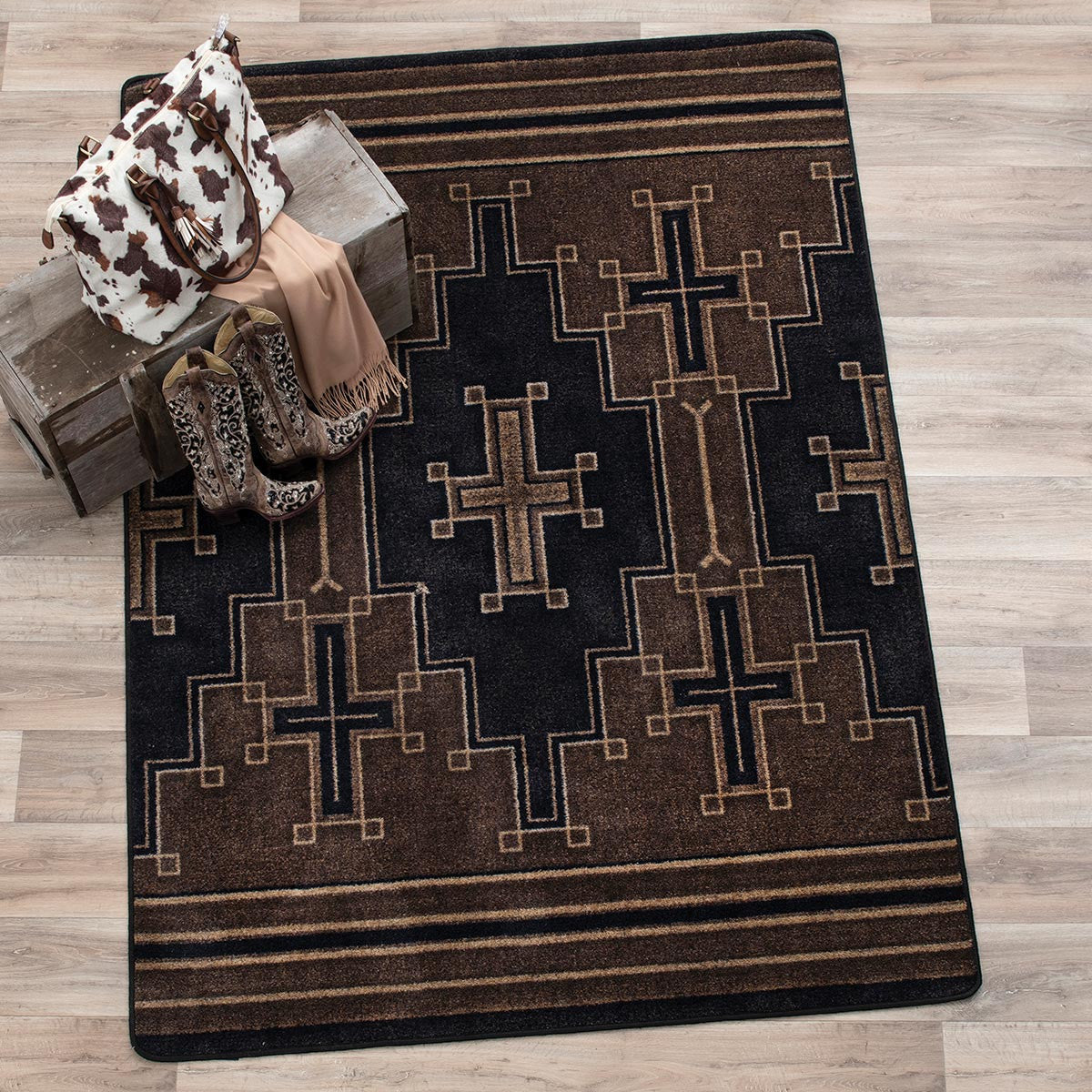 Southwest Crusade Rug - 4 x 5