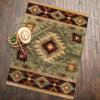 Whiskey River Sage Rug - 8 x 11