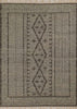 Southwest Charm Tan Fringed Rug - 2 x 8
