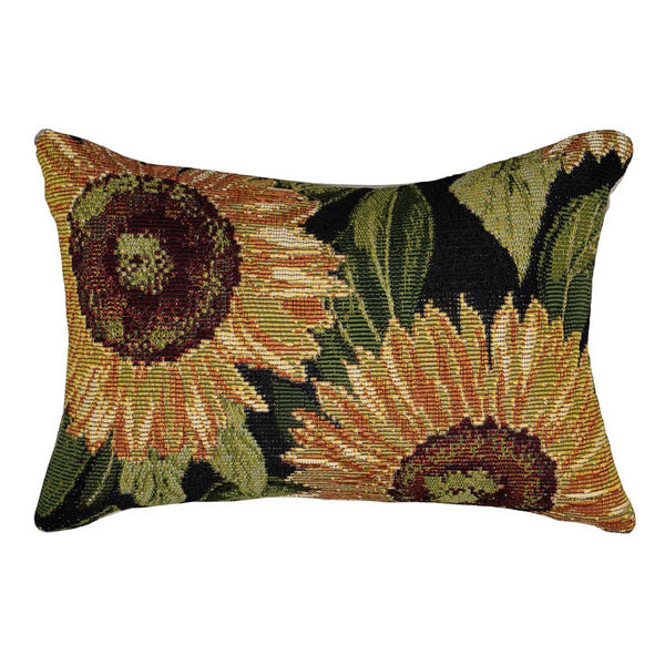 Summer Sunflower Indoor/Outdoor Lumbar Pillow