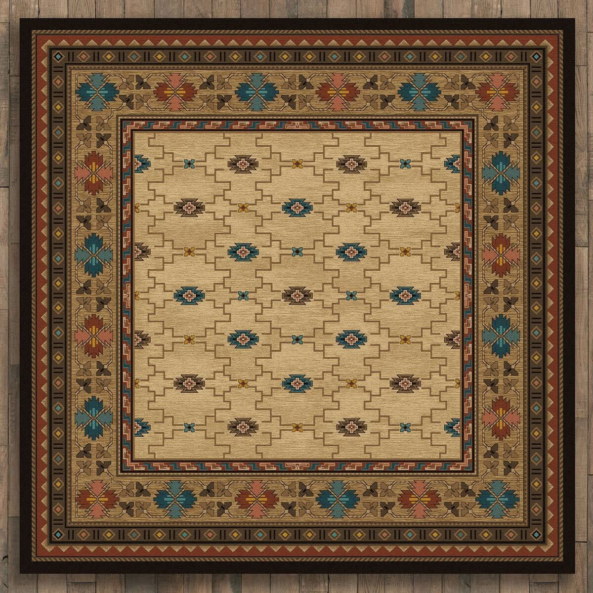 Rustic Elegance Rug - 8 Ft. Square