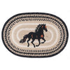 Windswept Stallion Oval Patch Rug - OUT OF STOCK UNTIL 07/06/2026