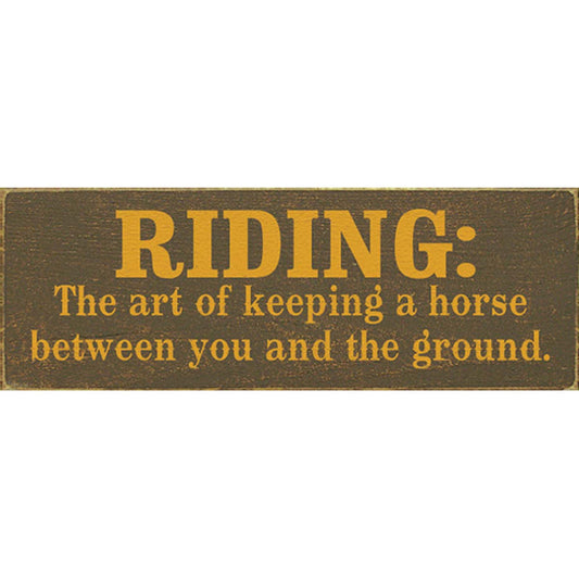 Grounded Horsemanship Wall Art