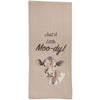 Moo-dy Cow Dishtowels - Set of 4
