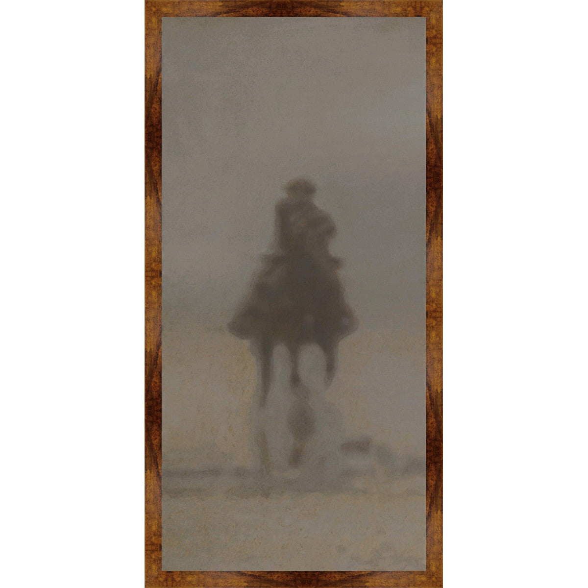 Dust Rider I Framed Canvas