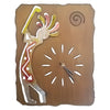 Golfing Kokopelli Wall Clock