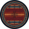 Fire & Sky Rug - 8 Ft. Round
