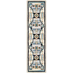 Crosswinds Turquoise Rug - 2 x 8