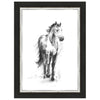 Dynamic Equestrian II Framed Print