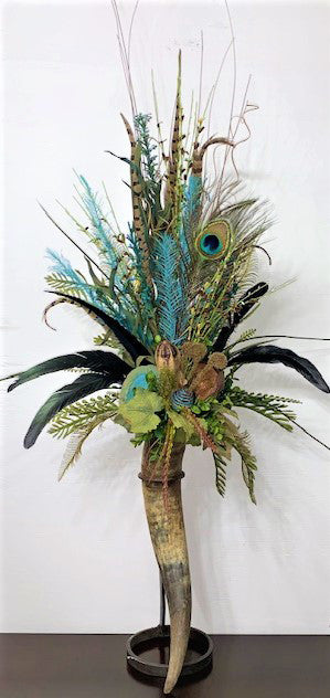 Otis Horn Mantle Piece