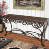 Laredo Copper Sofa Table - 60 Inch