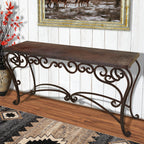 Laredo Copper Sofa Table - 60 Inch