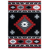 Star Vision Red Rug - 3 x 8