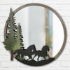 Mustang Ridge Round Wall Mirror - SALE