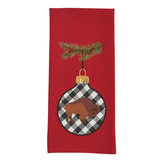 Plaid Buffalo Dishtowel - Set of 4