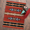 Tribal Fire Rug - 3 x 4