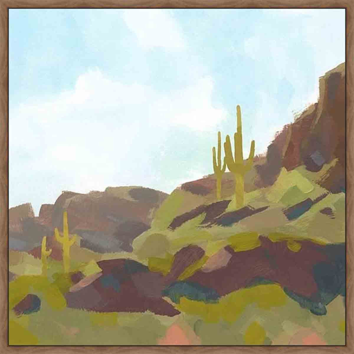 Cactus Country II Wall Art