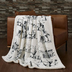 Rustic Ranch Throw