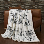 Rustic Ranch Throw