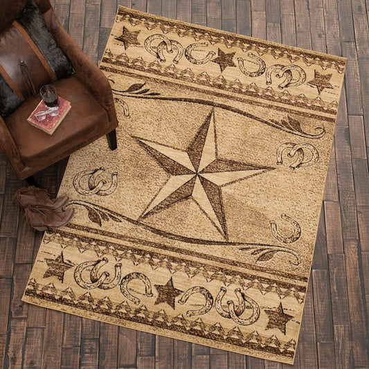 Lone Star Corral Rug - 2 x 8