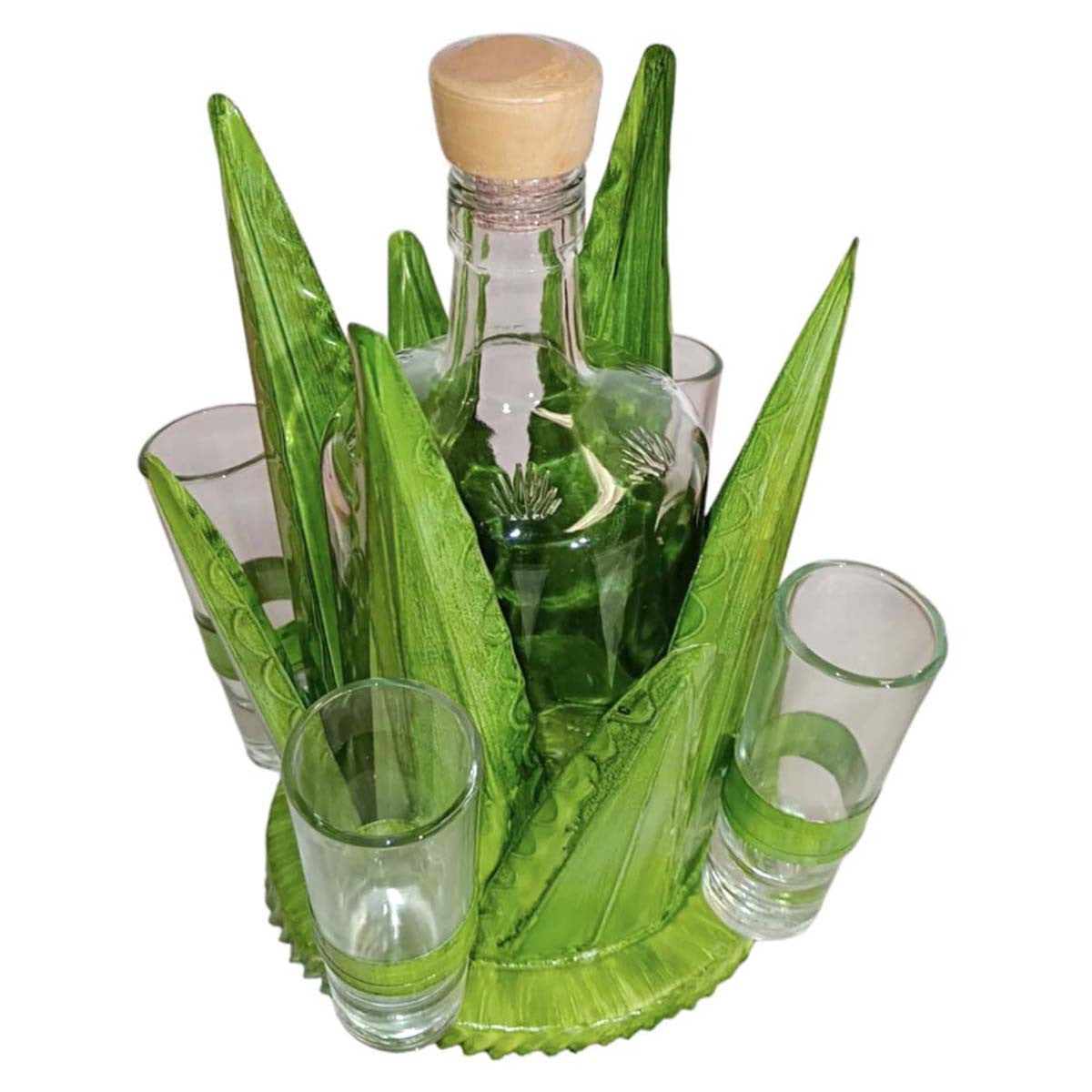 Lime Green Agave Tequila Set - Small