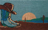 Sunset Boots Coir Mat