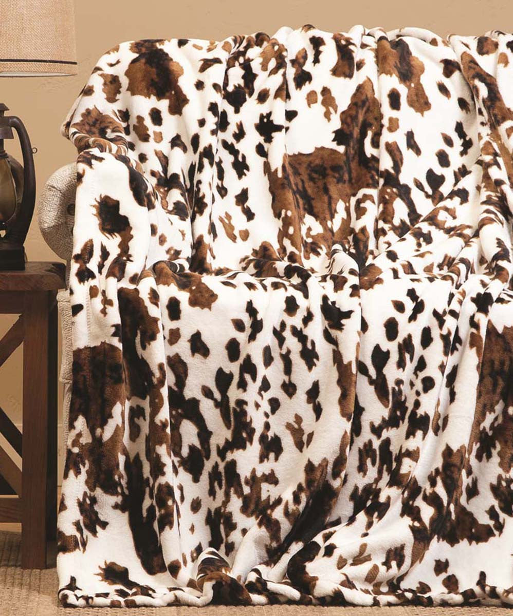 Spring Hide Lightweight Plush Throw