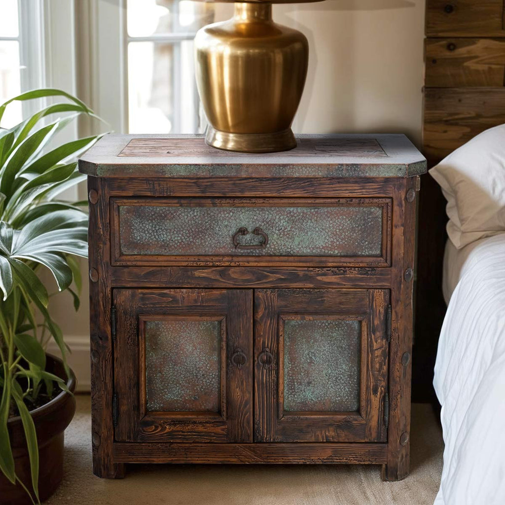 Trailwood Copper Nightstand