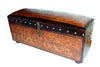 Jumbo Colonial Trunk Bench - Two Tone