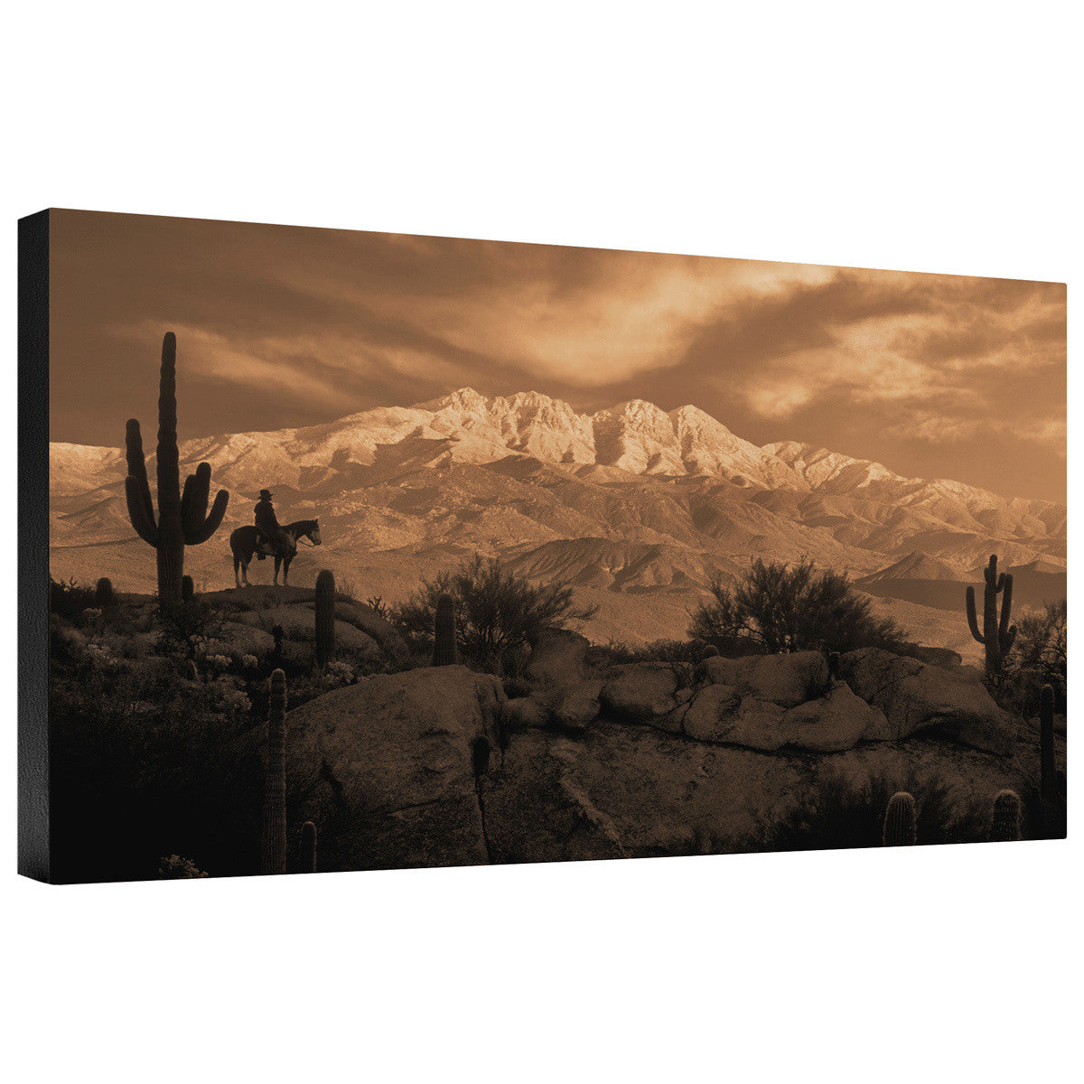 4 Peaks Gallery Wrapped Canvas