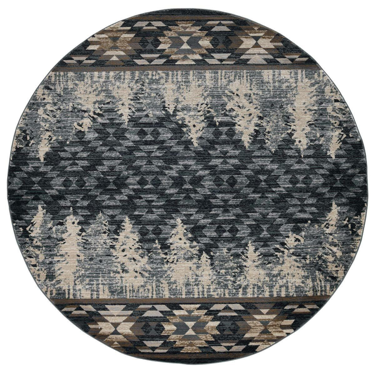 Wasatch Slate Rug - 8 Ft. Round