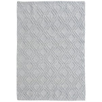 Gray Diamonds Rug - 6 x 9