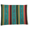 Turquoise Stripe Serape Fabric Placemats - Set of 4