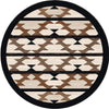 Mocha Canyon Rug - 8 Ft. Round